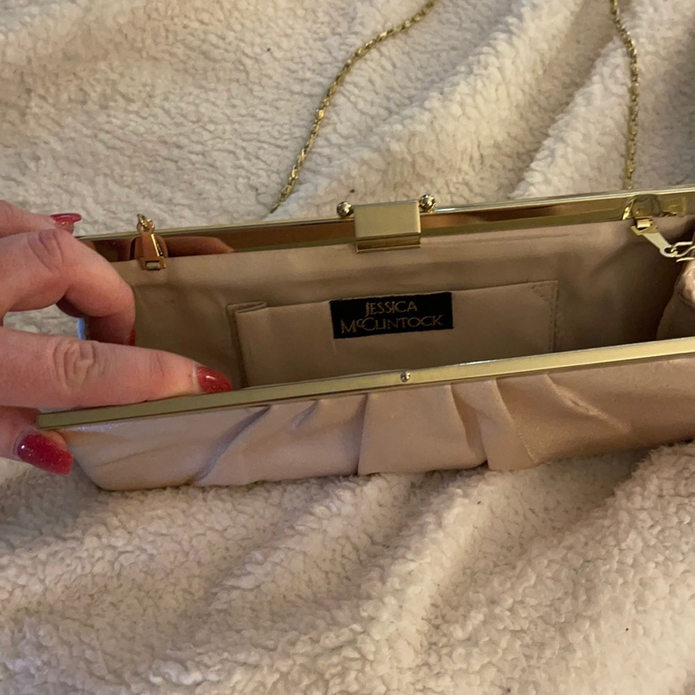 Gold clutch
